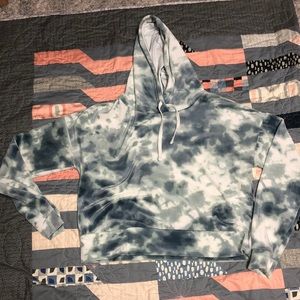 SO softest hoodie tie dye cropped hoodie
